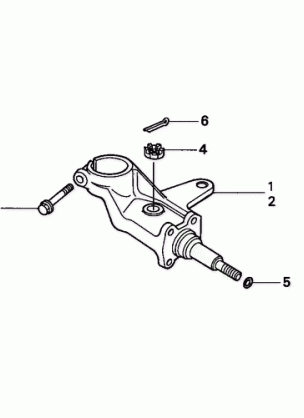 TRX300 KNUCKLE (TRX300) ('92) 92