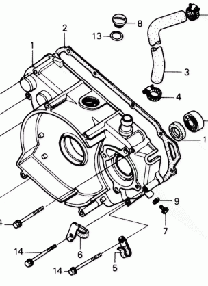 RIGHT CRANKCASE COVER