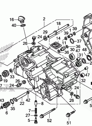 FRONT CRANKCASE COVER    (1)