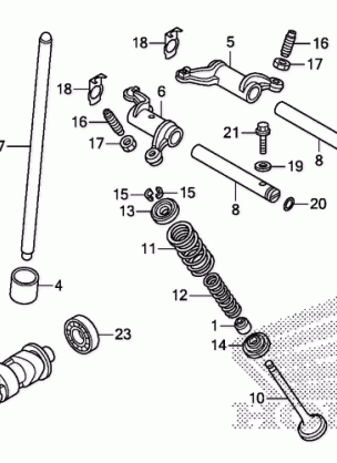 CAMSHAFT@VALVE