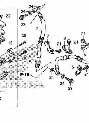 FRONT BRAKE MASTER       CYLINDER