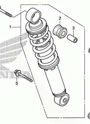 REAR SHOCK ABSORBER