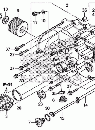 FRONT CRANKCASE COVER