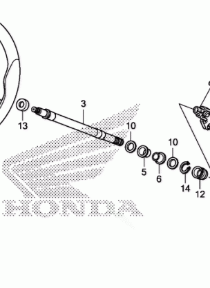 STEERING WHEEL@STEERING  SHAFT