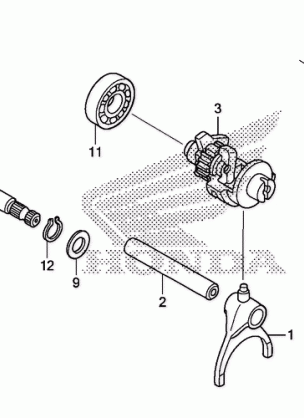 GEARSHIFT FORK