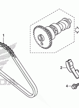 CAM CHAIN@TENSIONER