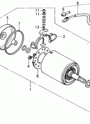 STARTING MOTOR