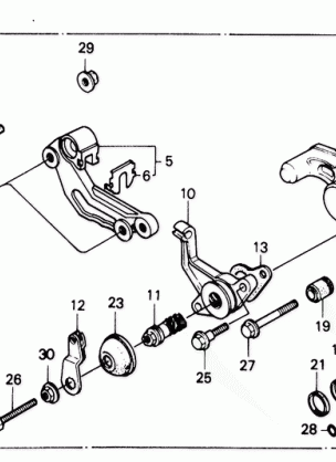 REAR BRAKE CALIPER