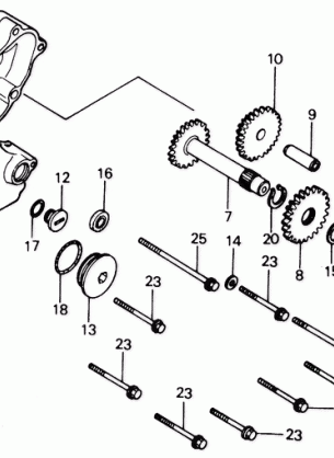 LEFT CRANKCASE COVER