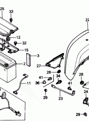 REAR FENDER 88