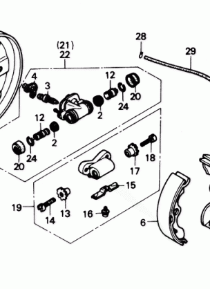 FRONT BRAKE PANEL