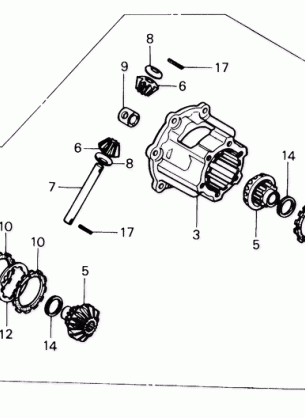 DIFFERENTIAL GEAR