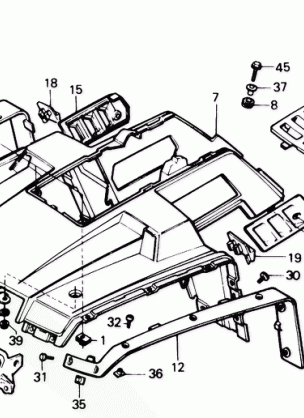 FRONT FENDER 86-87