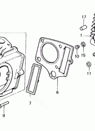 CYLINDER HEAD@CYLINDER