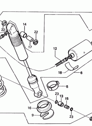 REAR SHOCK ABSORBER