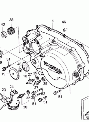 RIGHT CRANKCASE COVER