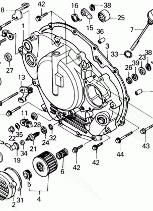 RIGHT CRANKCASE COVER