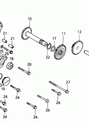 LEFT CRANKCASE COVER