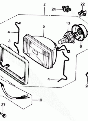 HEADLIGHT 86-87