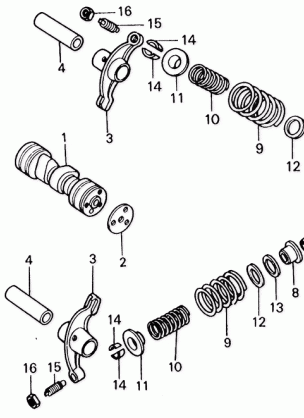 CAMSHAFT@VALVE