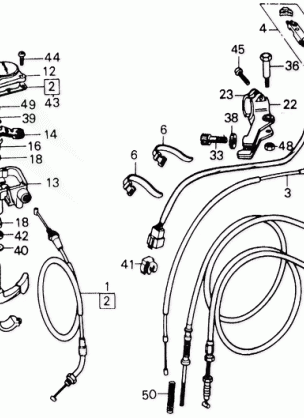 SWITCH@HANDLE LEVER@CABLE