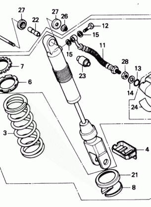 REAR SHOCK ABSORBER