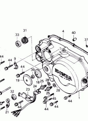 RIGHT CRANKCASE COVER