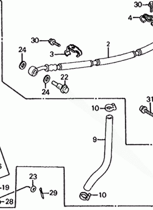 REAR BRAKE MASTER CYL.