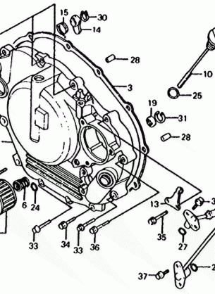 RIGHT CRANKCASE COVER