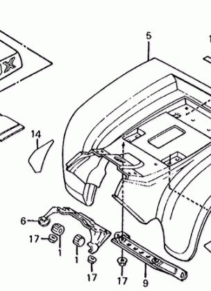 SEAT@REAR FENDER