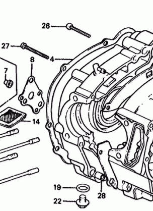 CRANKCASE@OIL PUMP