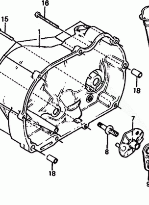 RIGHT CRANKCASE COVER