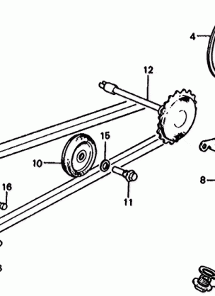 CAM CHAIN@TENSIONER