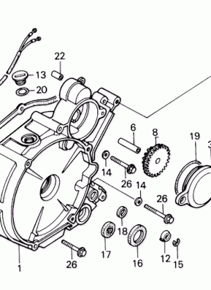 LEFT CRANKCASE COVER