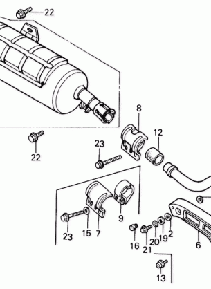 EXHAUST MUFFLER