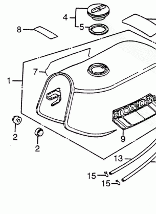 FUEL TANK 85