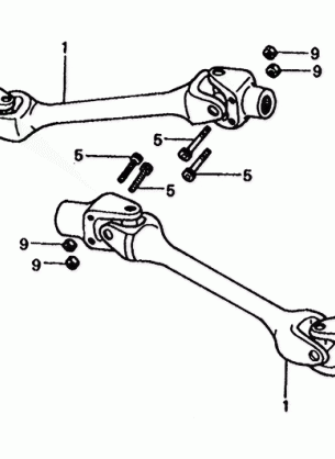 REAR WHEEL AXLE@REAR     WHEEL HUB