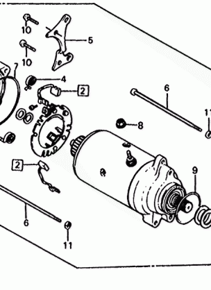 STARTER MOTOR