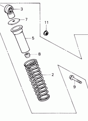 REAR SHOCK ABSORBER