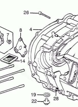 CRANKCASE@OIL PUMP