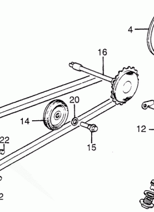 CAM CHAIN@TENSIONER