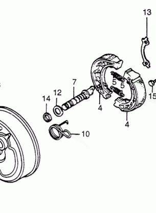 FRONT BRAKE PANEL