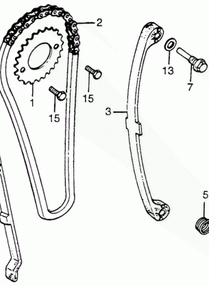 CAM CHAIN@TENSIONER