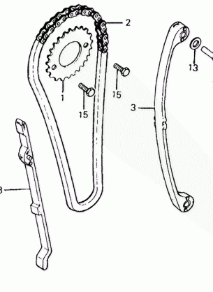 CAM CHAIN@TENSIONER