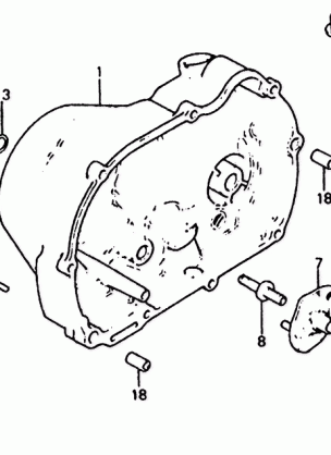 RIGHT CRANKCASE COVER