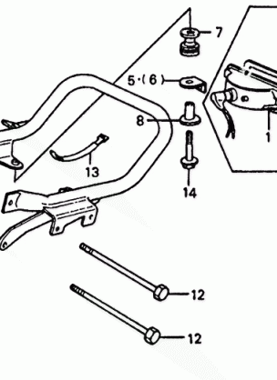 TAILLIGHT@CARRY PIPE 84-85