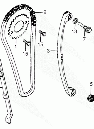 CAM CHAIN@TENSIONER