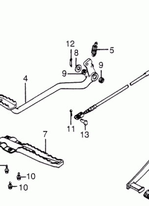 STEP@BRAKE PEDAL         @GEARSHIFT PEDAL