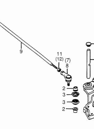 KNUCKLE@TIE ROD