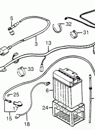 WIRE HARNESS@BATTERY